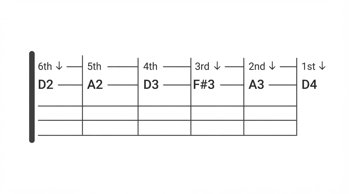 Open D Tuning: Notes, How to Tune, and First Chords